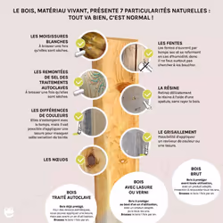 Soulet Arthur Portique en Bois 3 Agrès Balançoire et Échelle 2.22m - Vue supplémentaire 14