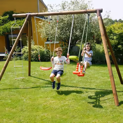 Soulet Grand Portique En Bois Pour Enfant 4 Agrès - Gabin - Vue supplémentaire 11