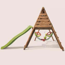 Soulet Station Pour Enfant Avec Portique Et Toboggan - Colza - Vue supplémentaire 4