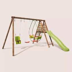Soulet Station Pour Enfant Avec Portique Et Toboggan - Colza - Vue supplémentaire 5