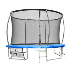 Soulet - Trampoline extérieur 3m66 pour enfants avec filet de protection