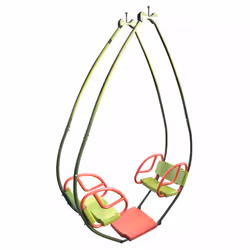 Soulet Siège Balancelle 2 Enfants- Pour Portique De 2.22m