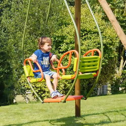 Soulet Siège Balancelle 2 Enfants- Pour Portique De 2.22m - Vue supplémentaire 4