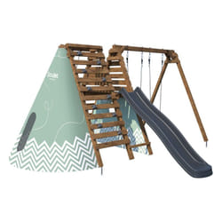 Aire de jeux pour enfants en bois traité Apollon