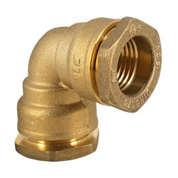 Sans Marque - Raccord laiton - Coude 90° laiton pour tube pe Ø20