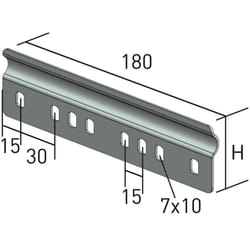 Eclisse plate - pour chemin de cable - p31 p31 ep50-60 gs Cablofil 341213