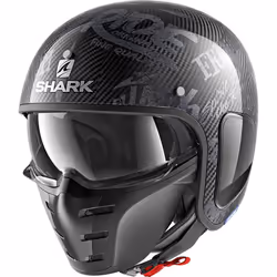 Shark-S-Drak Freestyle Cup Casque jet, gris, taille XS pour Hommes