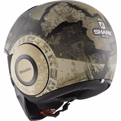 Shark Drak Evok Mat Casque jet, beige, taille S pour Hommes