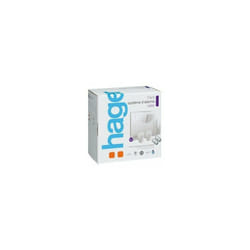 Système d'alarme Hager logisty sk 304-22 f, 2 zones