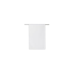Sans Marque - Paire de vitrages transparent, idealis, L.60 x H.90 Cm blanc