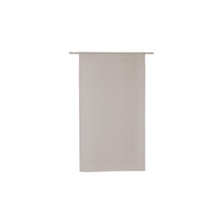 Sans Marque - Paire de vitrages tamisant Leo gris poivre n5 l. 60 x h. 120 cm