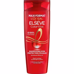 Shampooing Soin Elsève Color-Vive LOREAL PARIS Cheveux Colorés - 400 ml