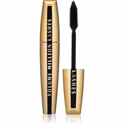 La mascara volume L’Oréal Paris Volume Million Lashes propose un pinceau ultra épais avec de nombreux poils qui enveloppent c ...