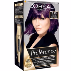 Coloration - LOREAL PARIS - 3.16 Tokyo violet intense - Gel - 100% cheveux blancs