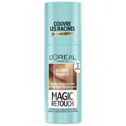 L'Oréal Paris Correcteur de Racines Instantané, Spray Magic Retouch pour Cheveux Colorés, Teinte Blond Foncé, 75 ml