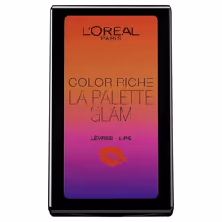 LOreal Color Riche Lip Palette Glam 6 nuances