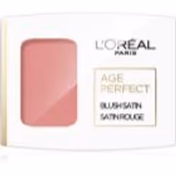 Le blush Age Perfect Blush Satin L'Oréal Paris apporte une nuance douce et fraîche à vos joues. Sa texture finement moulue es ...