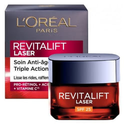L'Oréal Paris Revitalift Laser Soin Anti-Âge Triple Action SPF25 50 ml