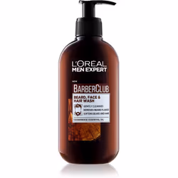 Le gel nettoyant L’Oréal Paris Barber Club élimine délicatement toutes les impuretés présentes en profondeur dans les pores, ...