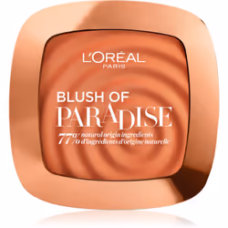 Offrez à vos joues un look frais et plein de vie avec le fard à joues L’Oréal Paris Wake Up &amp; Glow Life’s a Peach. Vous l’adorerez non seulement pour sa magnifique teinte