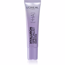 Il n’est jamais trop tôt pour un soin anti-âge. La crème yeux L’Oréal Paris Hyaluron Specialist redonne au contour des yeux l ...