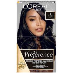 L'Oréal Paris - Coloration Permanente Préférence - 01 Noir Napoli - TU