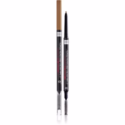 Des sourcils bien dessinés complètent l’aspect général du visage. Le crayon Brow Artist Skinny Definer de L’Oréal Paris vous permettra de définir et modifier la forme de vos sourcils. Sa pointe fine de 1