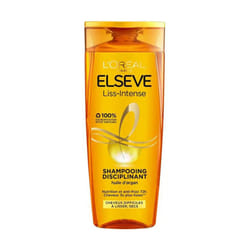 L'Oréal Paris - Shampoing Disciplinant Liss-Intense Elseve - Cheveux Difficiles à Lisser -