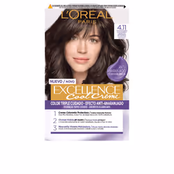 Excellence crème colorant #4.11-brun cendré intense