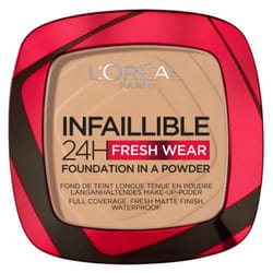 L'Oréal Paris Infaillible 24H Fond de Teint Longue Tenue en Poudre 9 g - Teinte : 140 Beige Doré