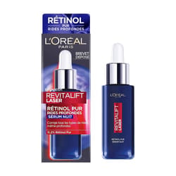 L'Oréal Paris Sérum Revitalift Dermo Rétinol, Traitement Anti-Âge pour Rides et Fermeté du Visage, 30 ml