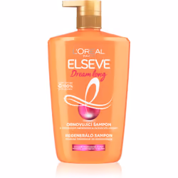 Renforcez vos cheveux affaiblis, clairsemés et abîmés, de manière visible depuis les pointes ! La formule unique du shampoing ...