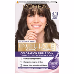 LOréal Paris Excellence Cool Crème 4.11 Châtain Ultra Cendré