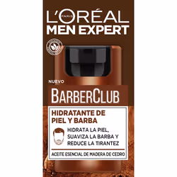 Men Expert Barber Club crème hydratante peau et barbe 50 ml
