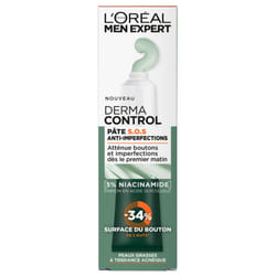 L'Oréal Paris Men Expert Derma Control Pâte S.O.S Anti-Imperfections 45 ml