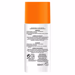 Men Expert hydra energetic fluido invisible diario SPF50+ 50 ml