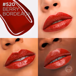 Rouge à lèvres liquide effet vinyle Infallible Laque #520-Berry Bourdeaux - Vue supplémentaire 3