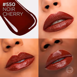 Rouge à lèvres liquide effet vinyle Infallible Laque #550-Noir Cherry - Vue supplémentaire 2