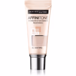 Offrez soin et perfection à votre visage. Le fond de teint hydratant Maybelline Affinitone hydrate en profondeur, unifie parf ...