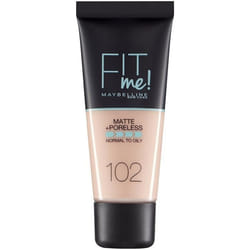 Maybelline New York - Fond de Teint Fit Me Matte & Poreless - 102 Fair Ivory