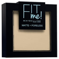 Maybelline New York Fit Me ! Poudre Compacte Matte + Poreless 9 g - Teinte : 105 Ivoire Naturel