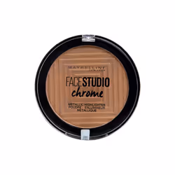 Maybelline New York - Poudre Enlumineur Métallique Face Studio Chrome - 100 Molten Gold