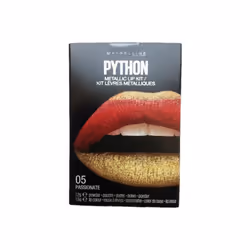 Maybelline New York - Kit Rouge à Lèvres Métalliques Python - 05 Rouge Or Passionné