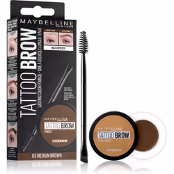 La cire pour sourcils Maybelline Brow Tattoo vous garantit des sourcils parfaits pendant 24 heures. Grâce à sa texture de gel ...
