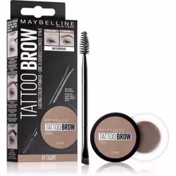 La cire pour sourcils Maybelline Brow Tattoo vous garantit des sourcils parfaits pendant 24 heures. Grâce à sa texture de gel ...