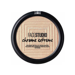Maybelline New York - Poudre Enlumineur Métallique Face Studio Chrome - 300 Sandstone Shimmer