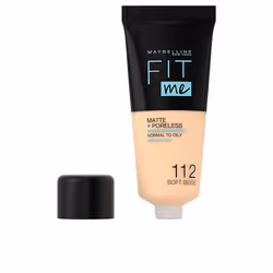 Fit ME! Foundation matte+poreless #112-soft beige