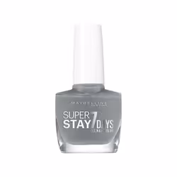 Vernis à Ongles - MAYBELLINE - Superstay 7 Days - Gris - 909 Urban Steel - Formule fortifiante