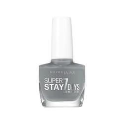 Vernis à Ongles - MAYBELLINE - Superstay 7 Days - Gris - 909 Urban Steel - Formule fortifiante