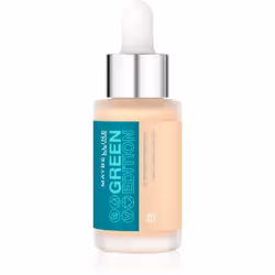 Retrouvez un teint frais et lumineux dès le matin. L'huile teintée pour le visage Maybelline Green Edition Superdrop Tinted O ...